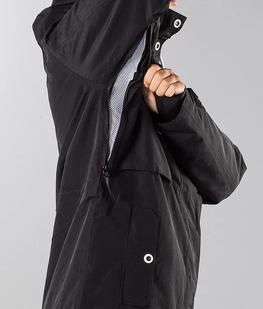 Custom Womens Winter Windbreaker Waterproof Snowboard Jacket Outdoor Trendy Ski Jacket with Hood