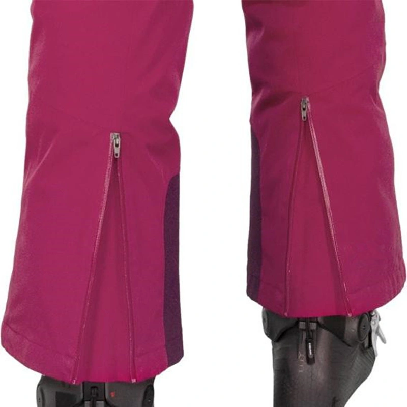 Winter Outdoor Windproof Waterproof Soft Shell Multi-Pocket Ski Pants Womens Snow Pants
