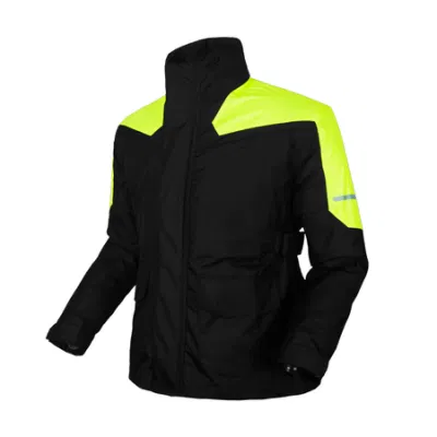 Customized Own Logo Motorcycle Black Raincoat Rainwear Waterproof for Adults