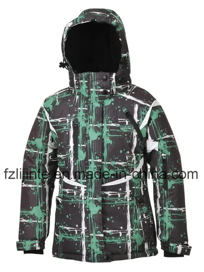Outdoor Jacket Fashion Clothes Womens Winter Ski Snow Jacket for Sale 