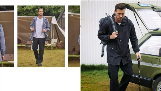Wholesale Waterproof Customized Motorcycle Black Raincoat Rainwear Waterproof for Adults 