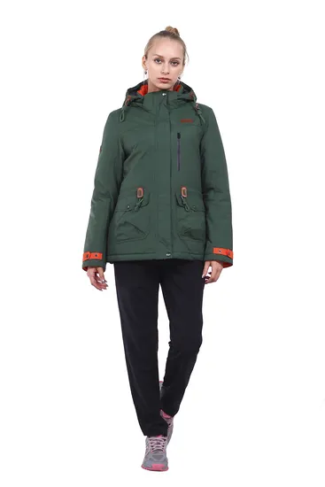 Women′s Waterproof Jacket Warm Winter Snow Coat with Hood Outdoor Parka Insulated Padded Jacket 