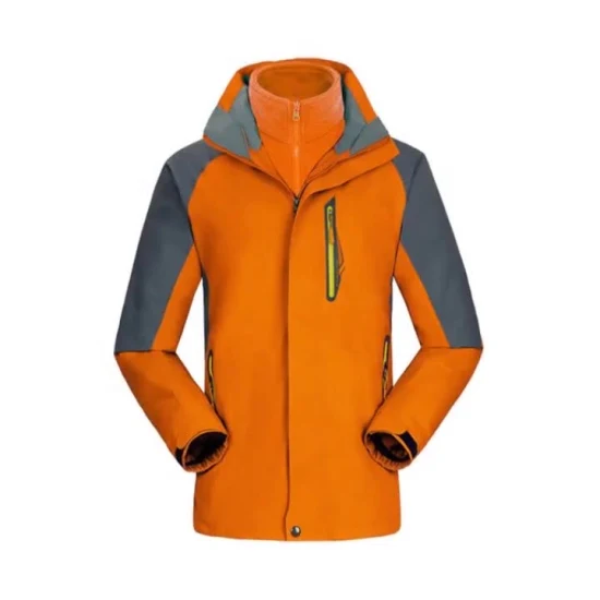 Winter Insulated Cold Warm 100% Polyester /Nylon/Cotton Thermal Parka Workwear Outer Sports 3 in 1 Ski Wear Jacket