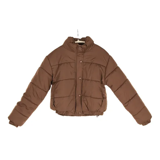 Oversized Bubble Padded Outerwear for Plus Size Men, with Hood, Men′s Zipper Winter Coat, Winter Casual Tops 