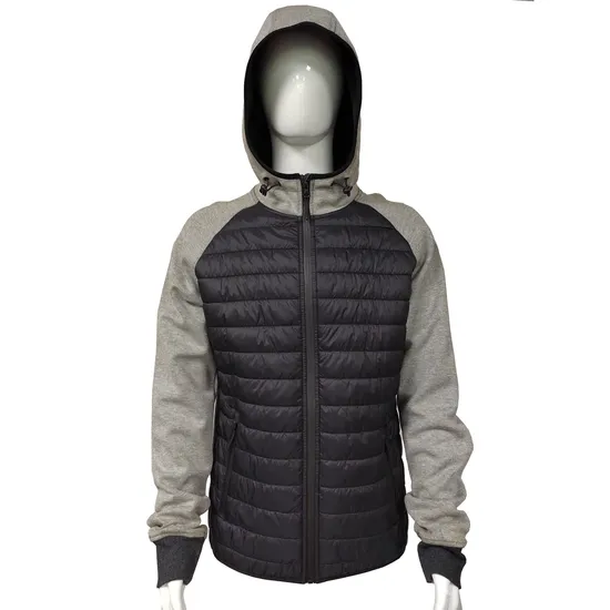 Fty OEM Winter Clothing Men Padded Jackets Outerwear 