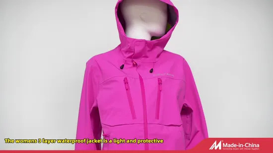 New Arrival Black Windbreaker Rainwear Autumn Men′s Waterproof Outdoor Hiking Jackets 