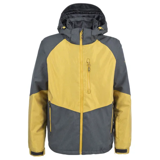 Two Colours Combination Mens Waterproof Breathable Padded Ski Jacket 