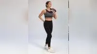 Womens Trouser High Waist Slimming Yoga Leggings 