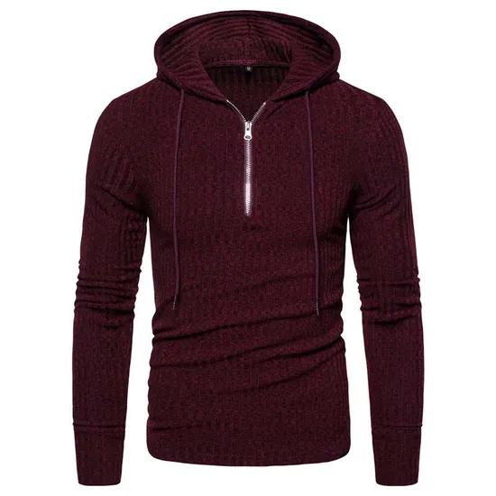 Men′ S Hooded Jackets Coats Casual Zipper Fashion Jacket Mens Outerwear Hoodies Sweatshirts Winter Plus Size Jacket Men