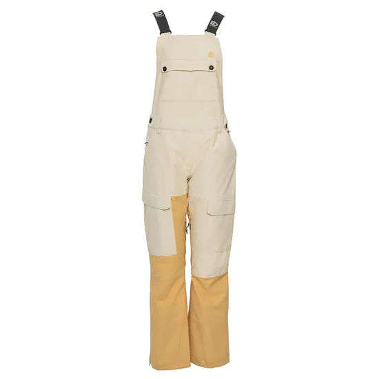 Women′s Waterproof and Breathable Ski & Snow Boarding Bib Pants with Cargo Pockets 